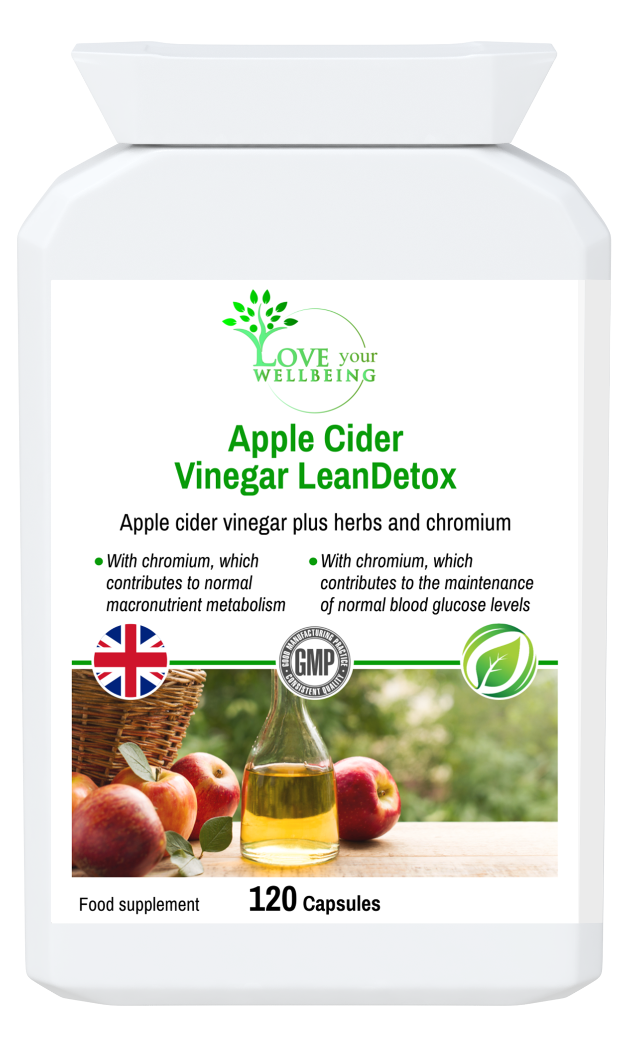 Apple Cider Vinegar LeanDetox Love Your Wellbeing LTD