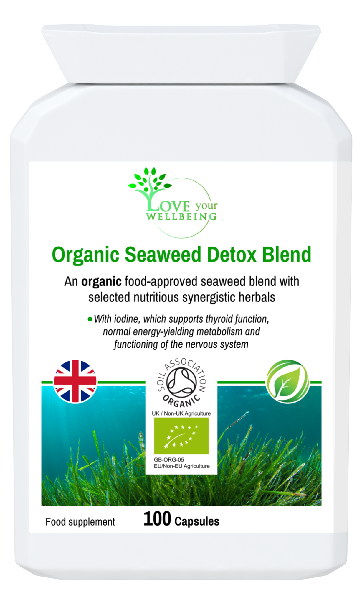 Organic Seaweed Detox Blend Love Your Wellbeing LTD