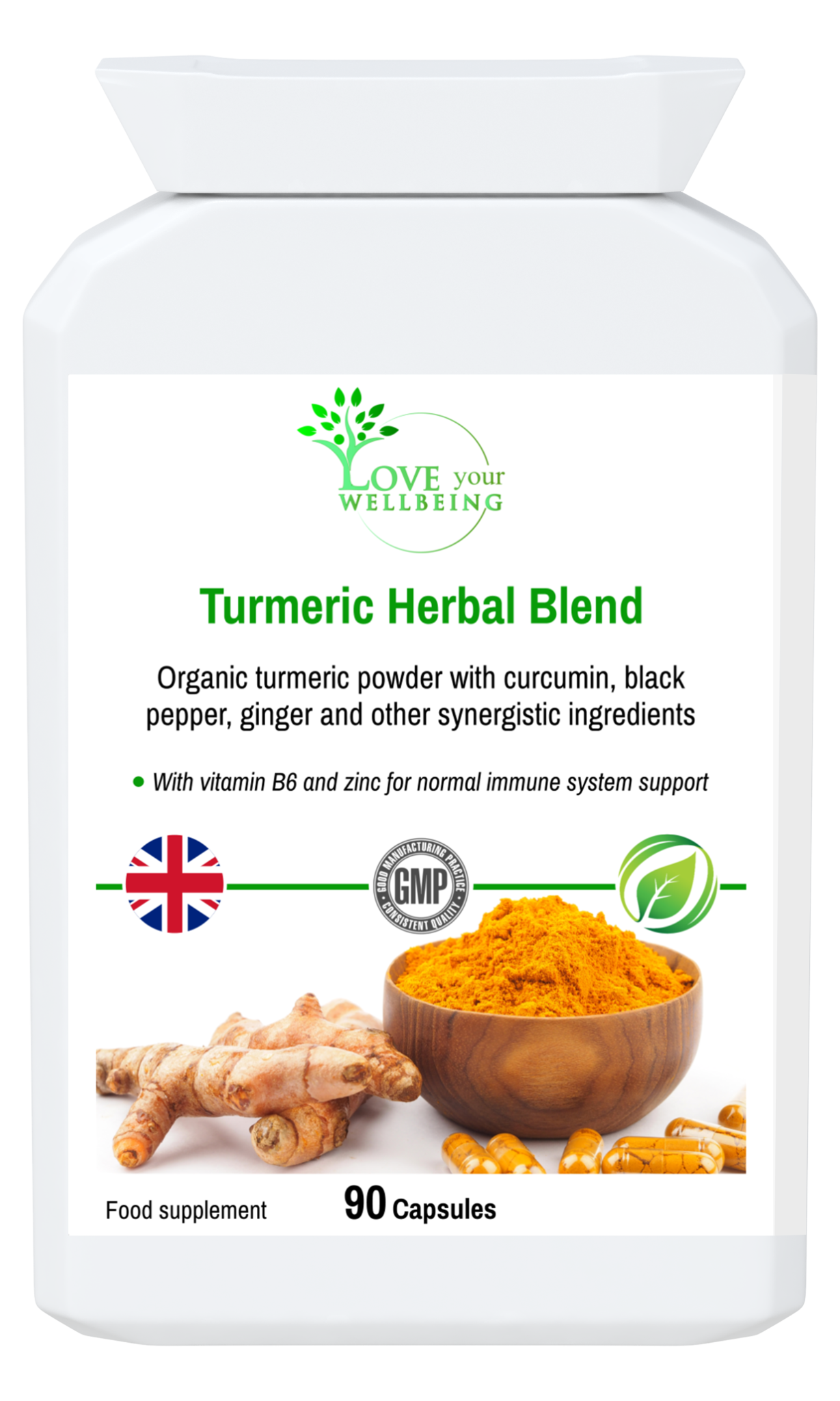Turmeric Herbal Blend Love Your Wellbeing LTD